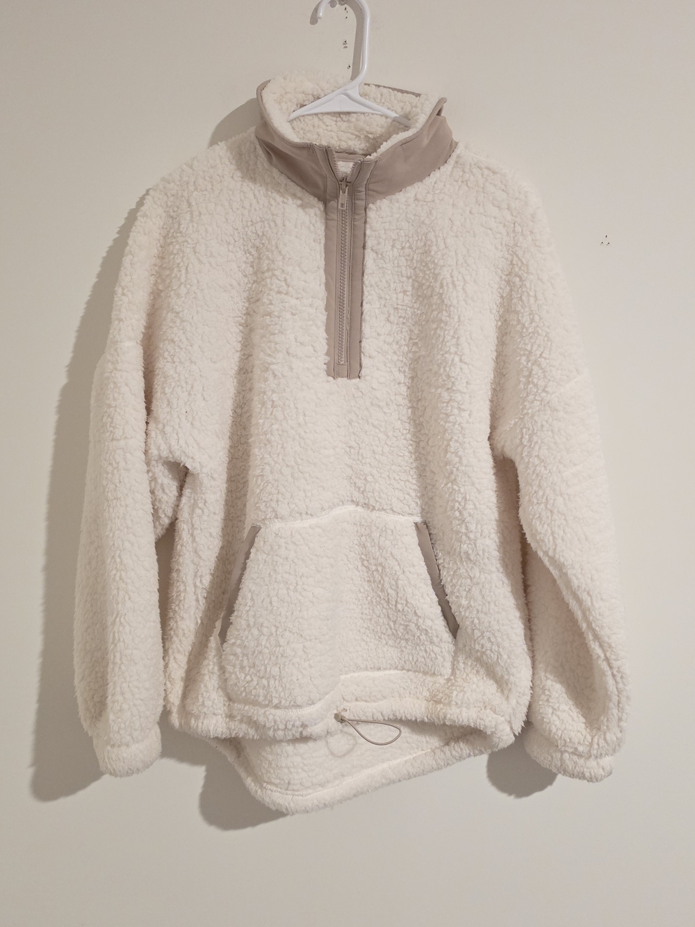 Sherpa Zip-Up Pullover